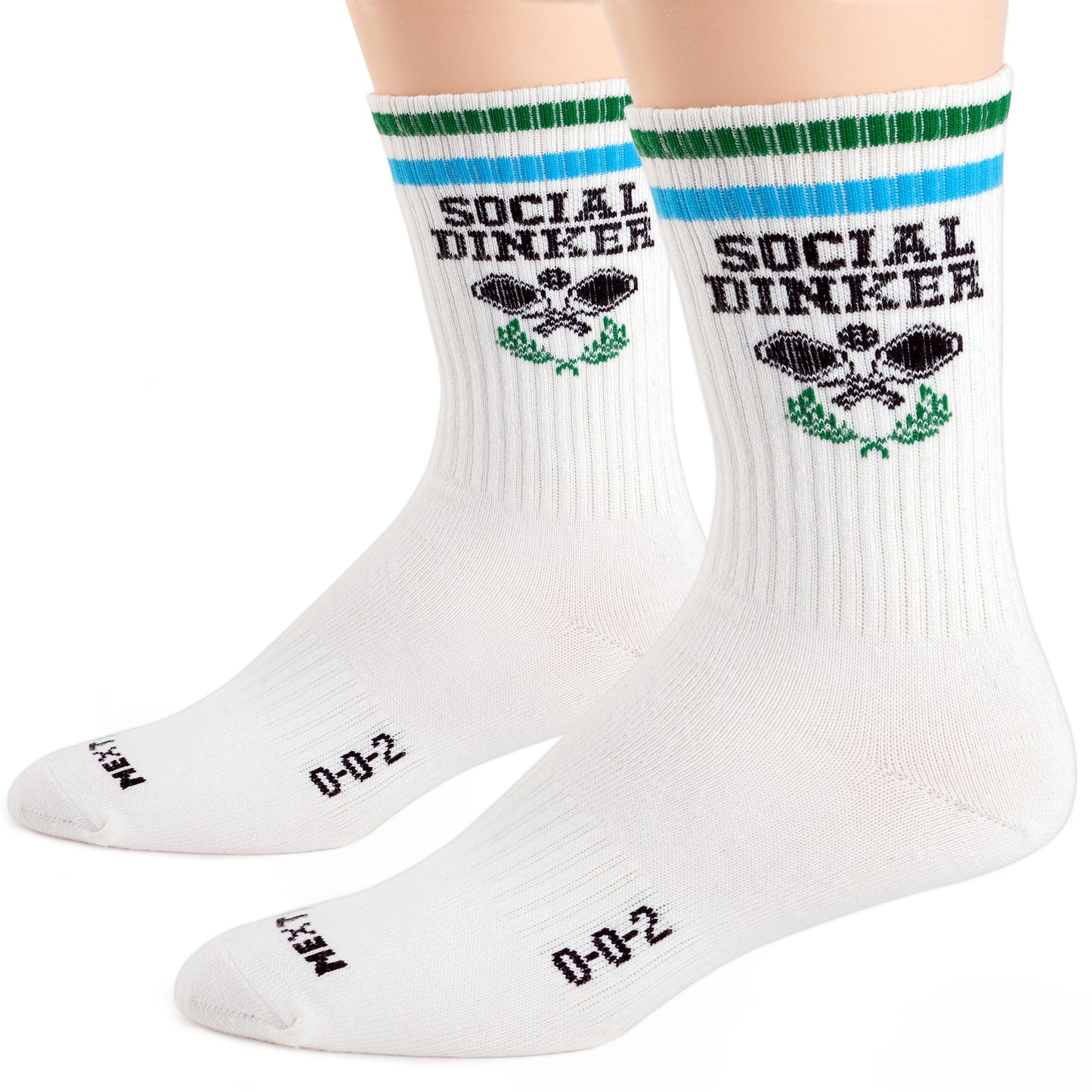 NextFour Social Dinker Pickleball Crew Socks β Vintage Athletic Style