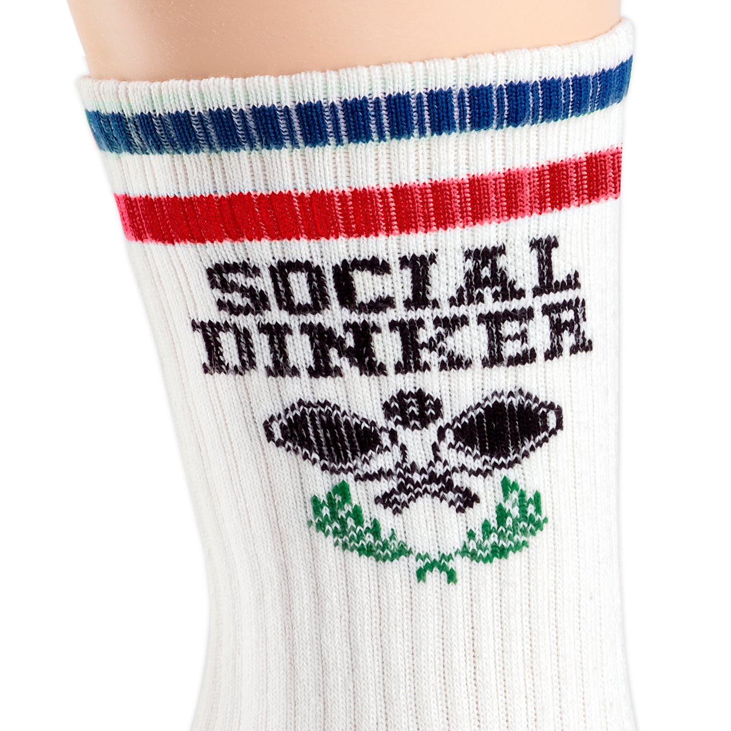 NextFour Social Dinker Pickleball Crew Socks β Vintage Athletic Style